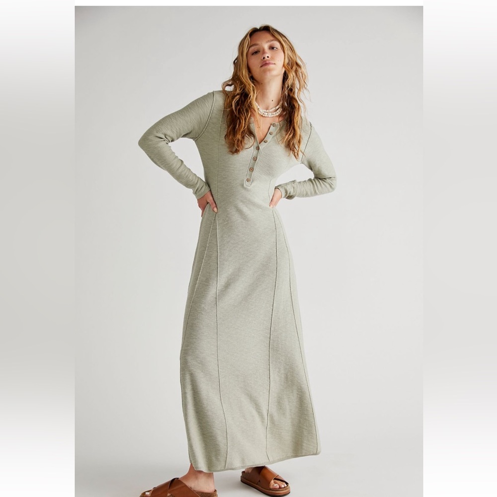 Free People El Topo sweater maxi xs like new